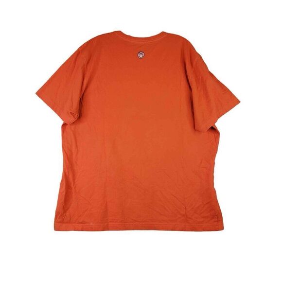 Life is Good Mens Short Sleeve Crewneck T-Shirt Tee Size XL Orange Dad Father - Picture 3 of 9